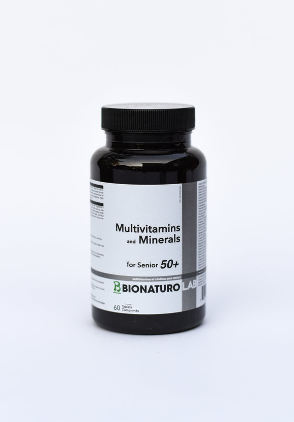 Multivitamins and Minerals for Senior 50+